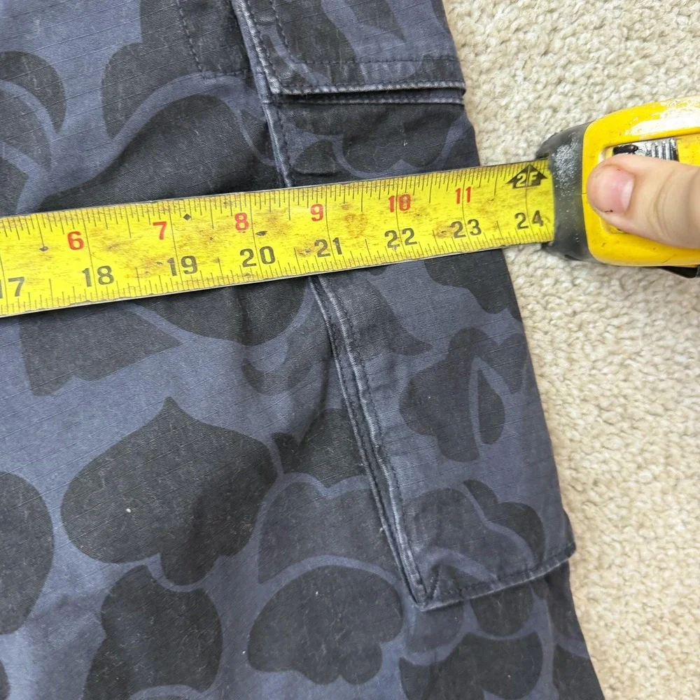 American Eagle Outfitters Cargo Pants Mens 32x28 Camo Relaxed Fit Straight Leg